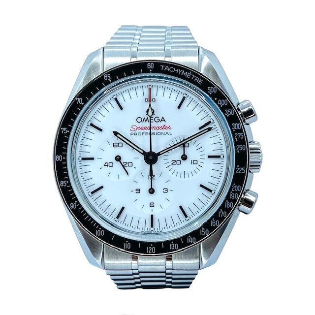 Omega Speedmaster Manual Winding White Dial Stainless Steel Bracelet 310.30.42.50.04.001