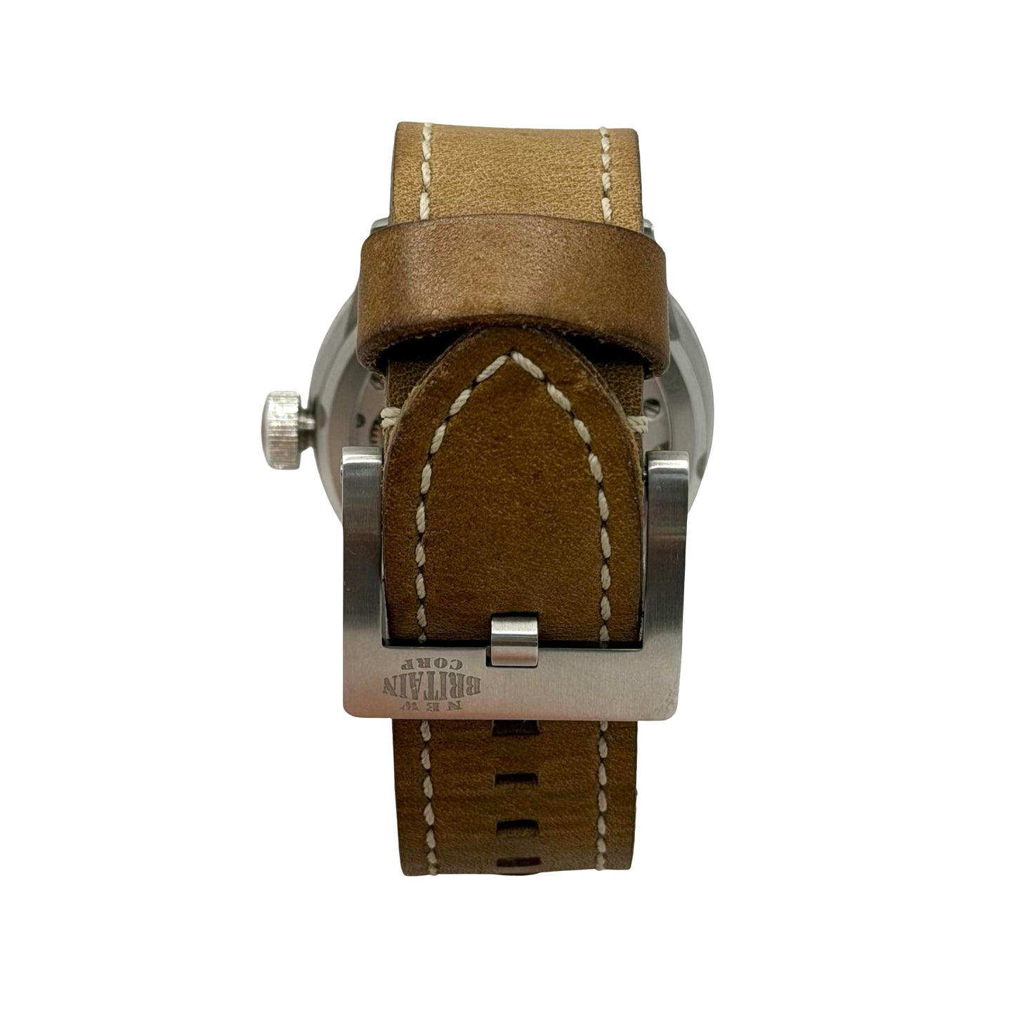 New Britain Corp Watch Limited Edition Manual Wind Silver Dial NA522 Pre-owned