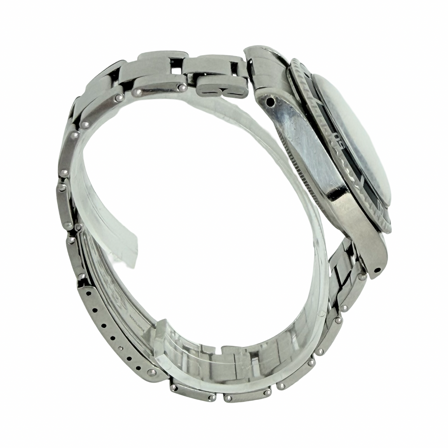 Rolex Submariner No Date 40mm Black Dial Riveted Stainless Steel Bracelet Ref.5513