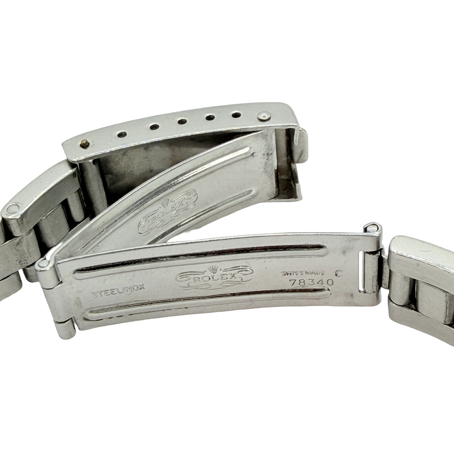 Rolex Datejust 26mm Silver Diamond Dial Diamond Bezel Steel Oyster Bracelet Ref.6916 C.1980