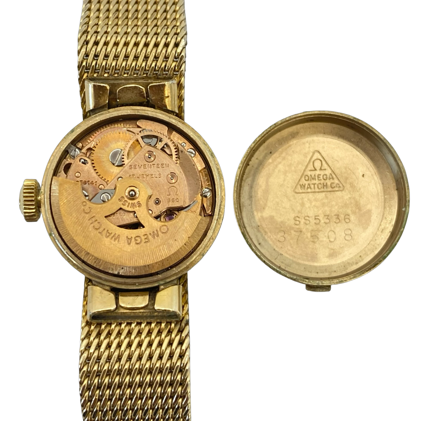 Omega Ladymatic 10K Goldfilled