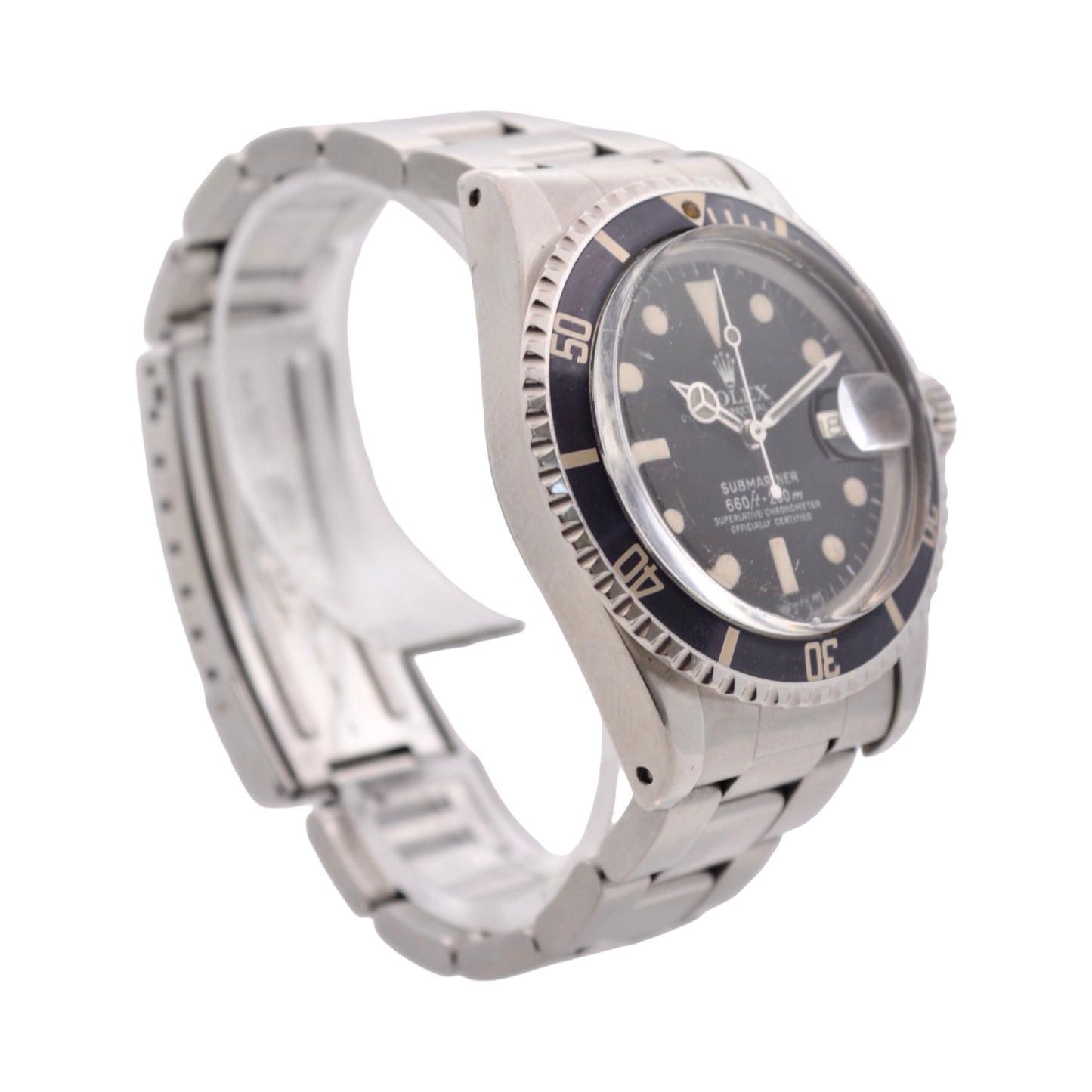 Rolex Submariner Date 40mm Automatic Black Mark 3 Dial Oyster Bracelet Ref 1680