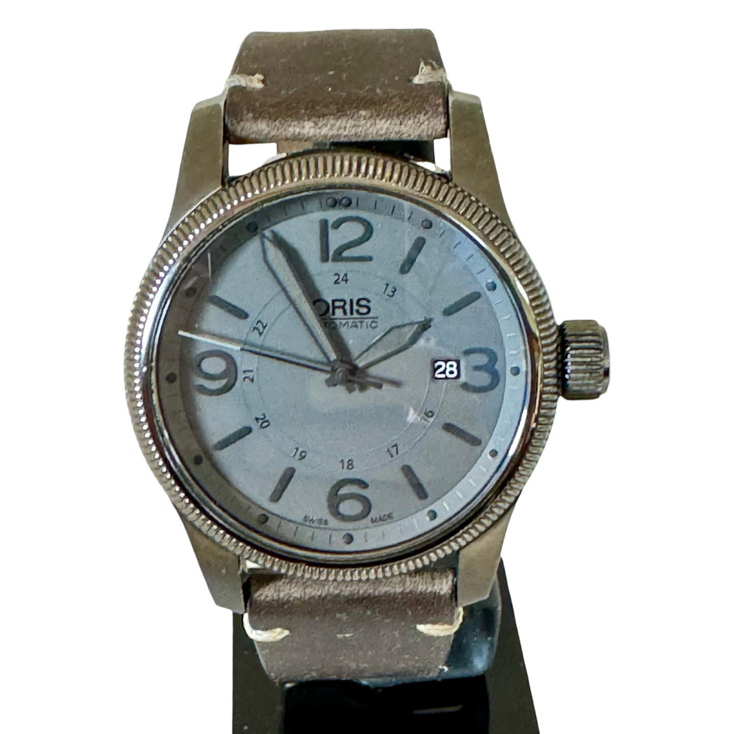 Oris Big Crown Date Automatic Stainless Steel Grey PVD Plated Ref. 01 733 7629 4263-07 5 22 79