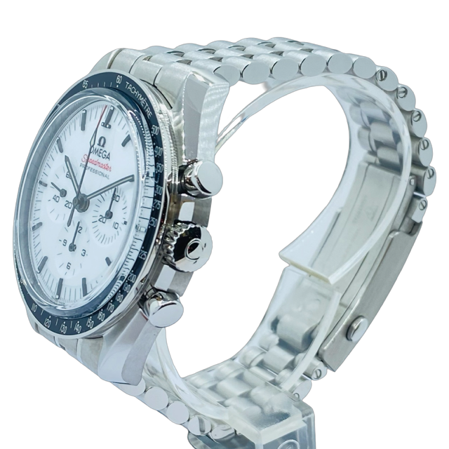 Omega Speedmaster Manual Winding White Dial Stainless Steel Bracelet 310.30.42.50.04.001