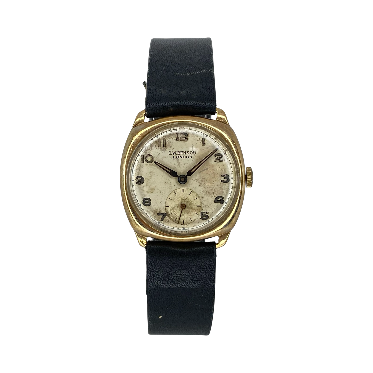 J.W. Benson 9ct Yellow Gold Manual Wind Watch 29mm Ref.12100