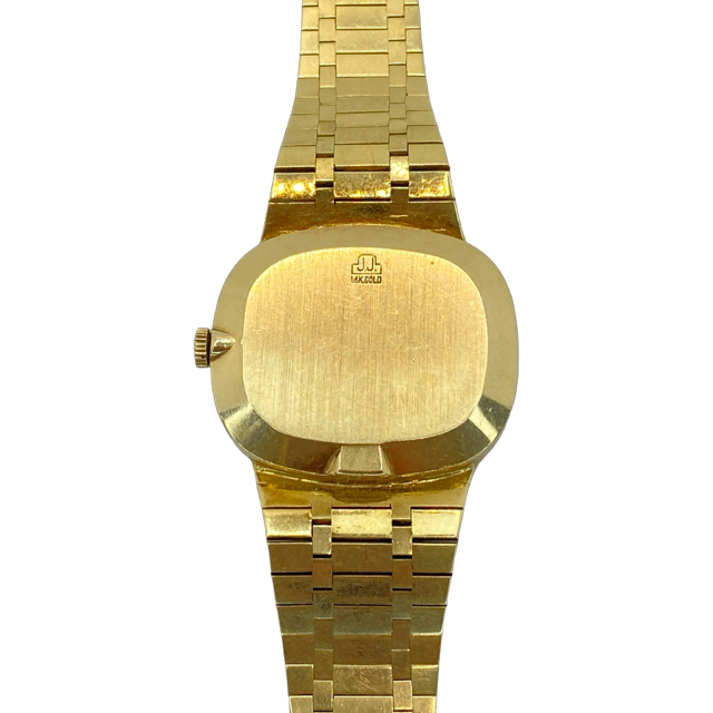 Jules Jürgensen 14K Yellow Gold Manual Wind Vintage Watch