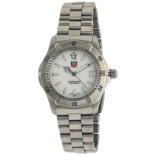 TAG Heuer Mens 2000 Classic Quartz White Dial WK1111.BA0317