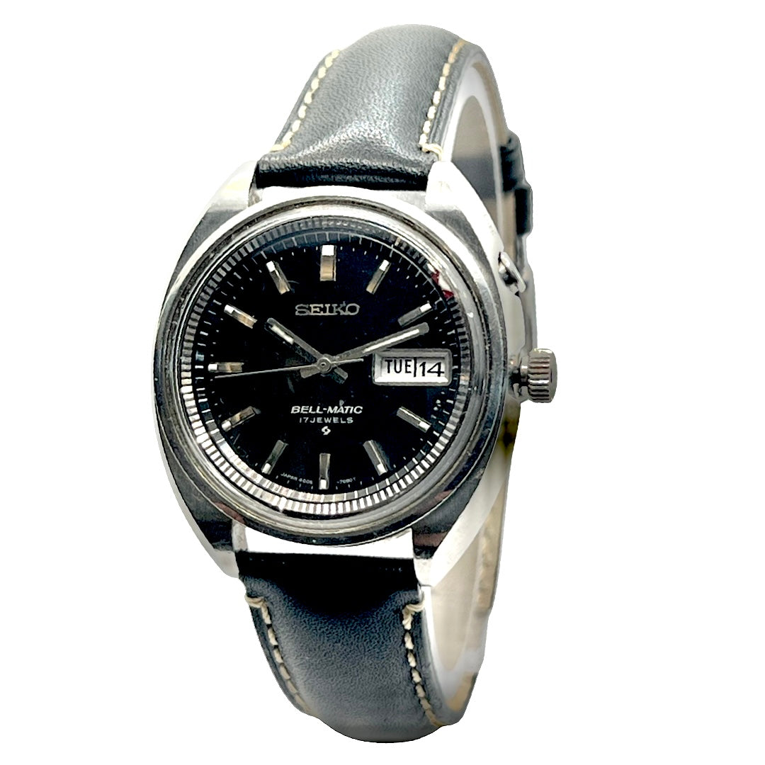 Seiko Alarm Bell-Matic Black Dial 4006-7000