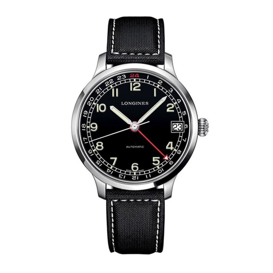 Longines Heritage Military 1938 Automatic GMT Black Dial 42mm L2.789.4.53.3