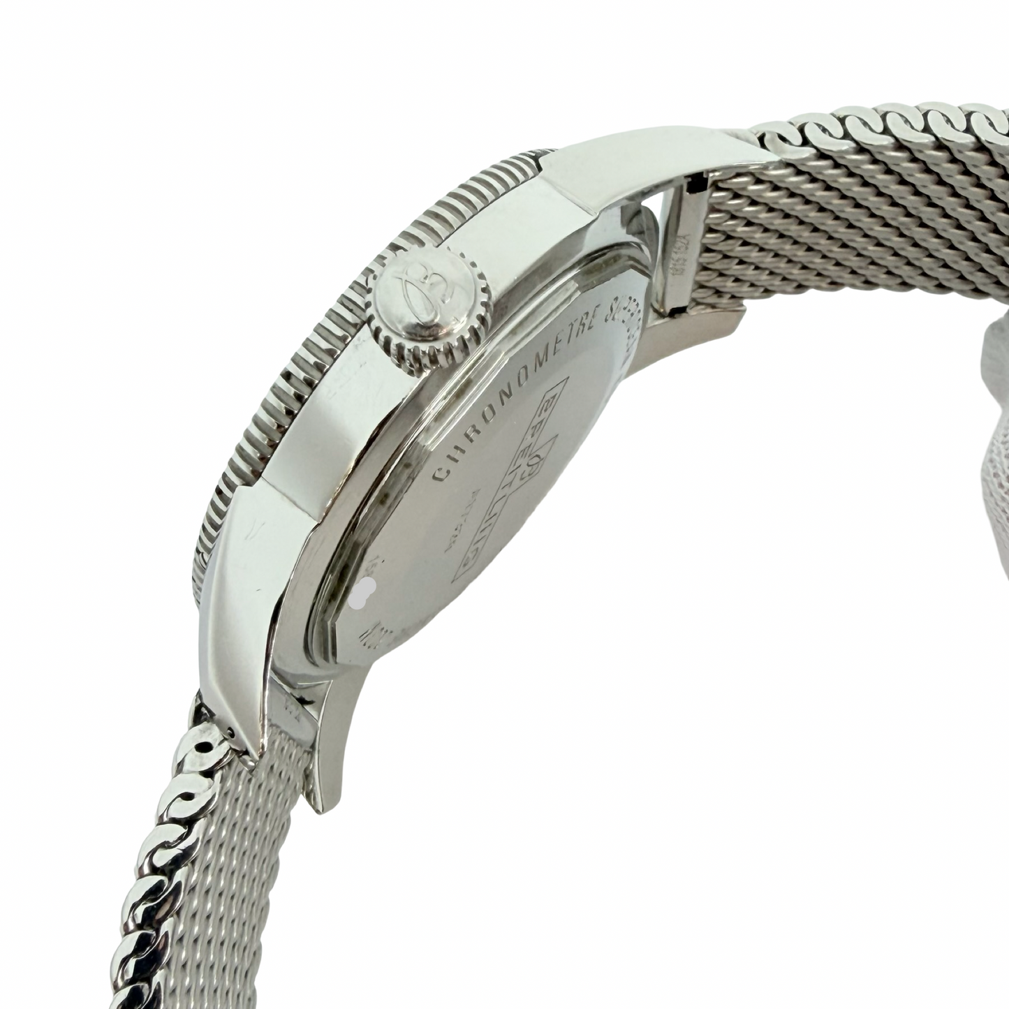 Breitling SuperOcean Heritage 46 Special Edition Blue Dial Stainless Steel Mesh Bracelet A17320