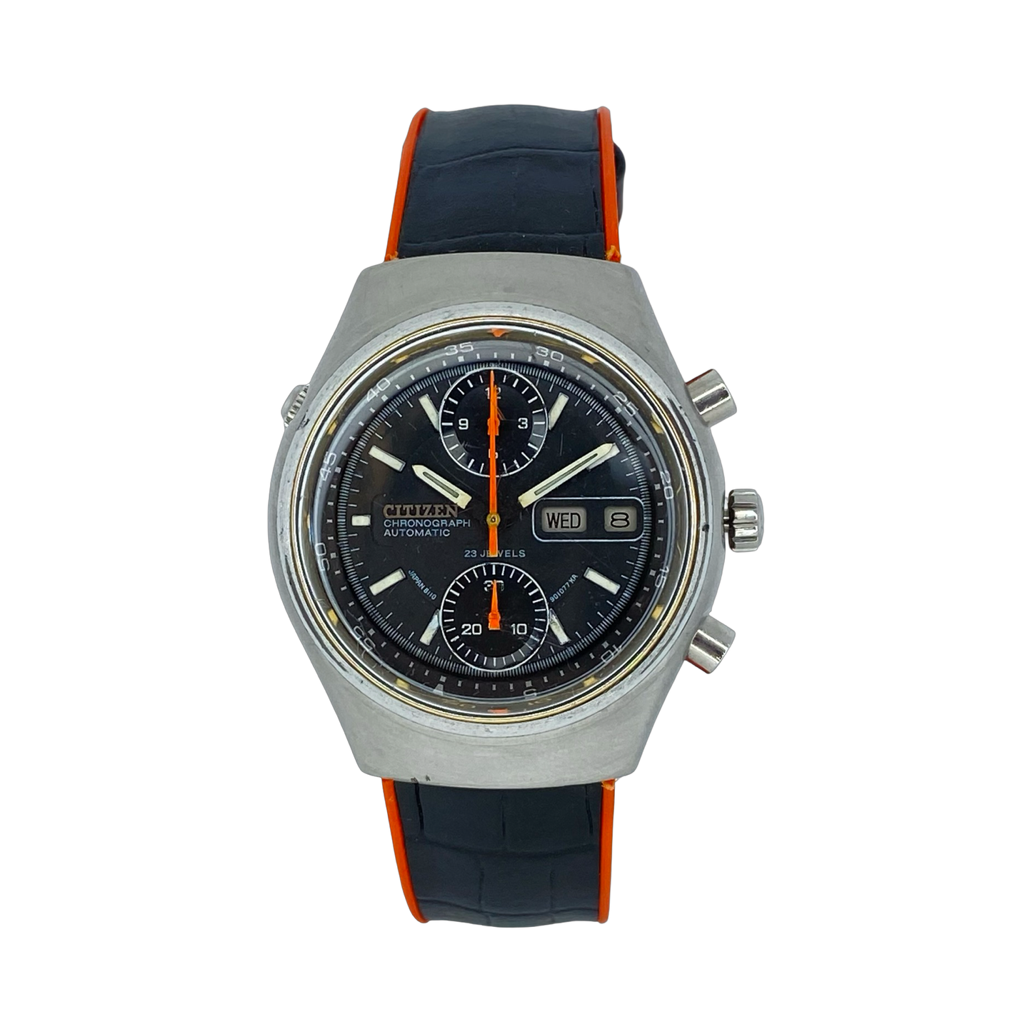 Citizen Automatic Flyback Chronograph "Spider" Day Date 67-9119 C.1977