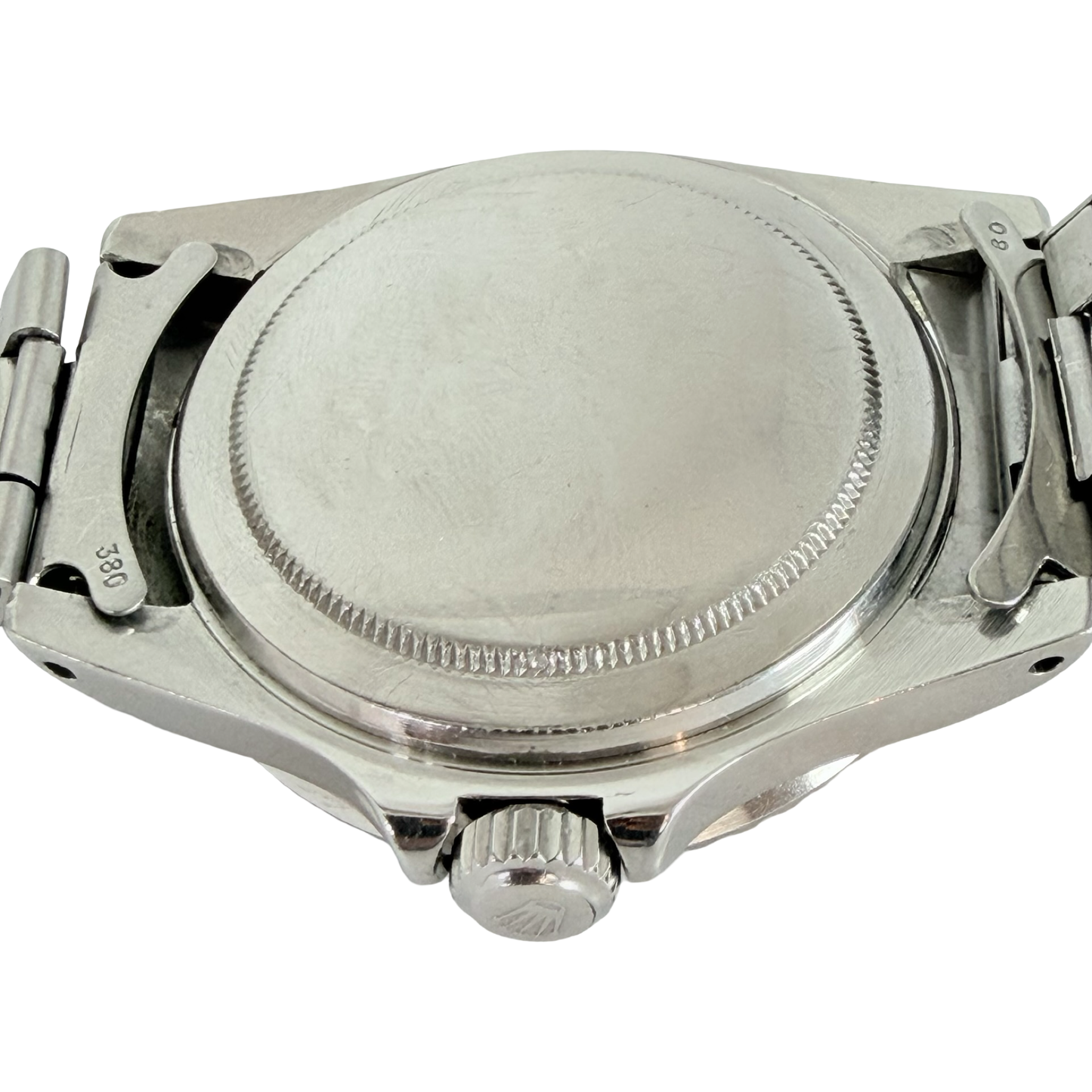 Rolex Submariner No Date 40mm Black Dial Riveted Stainless Steel Bracelet Ref.5513
