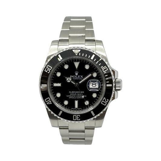 Rolex Submariner Date Black Dial Oystersteel 116610LN C.2017