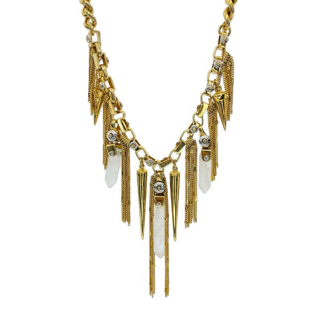 Estate Jewelry Henri Bendel Goldplated Necklace