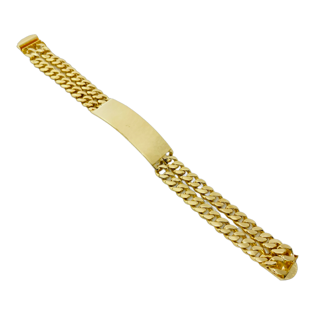 Estate Jewelry 14K Yellow Gold Mens Bracelet