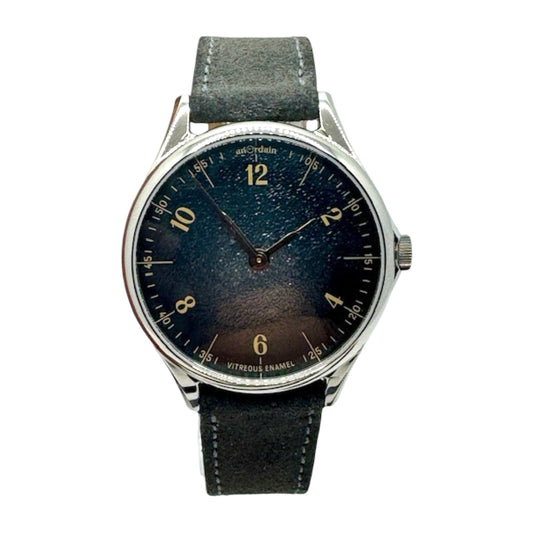 AnOrdain Model 1 Automatic Fumé Payne's Grey Enamel Dial