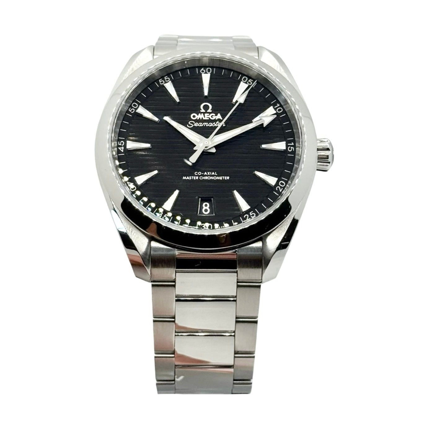 Omega Seamaster Aqua Terra 150M 41mm Black Dial Steel on Steel 220.10.41.21.01.001