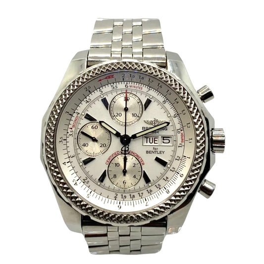 Breitling Bentley GT Special Edition Silver Dial A13362