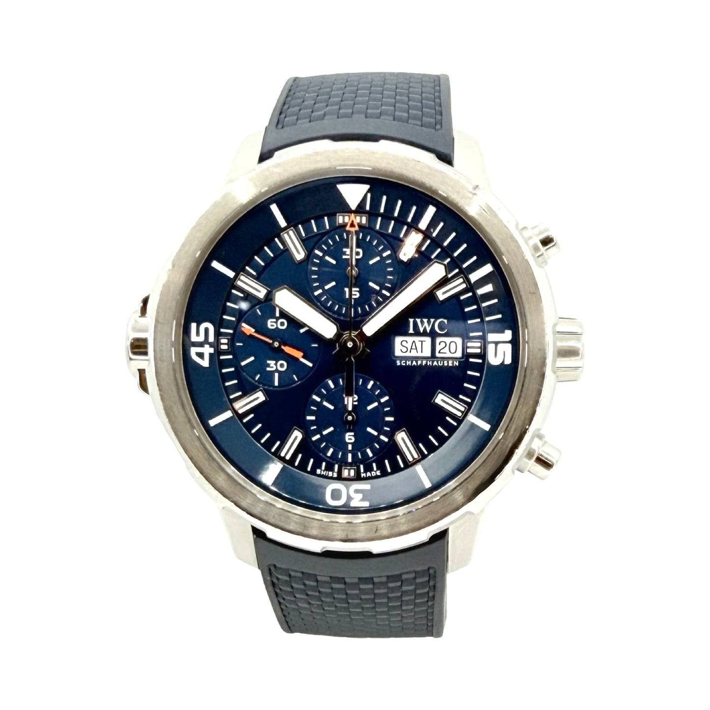 IWC Aquatimer Expedition Jacques-Yves Cousteau Special Edition Blue IW376805