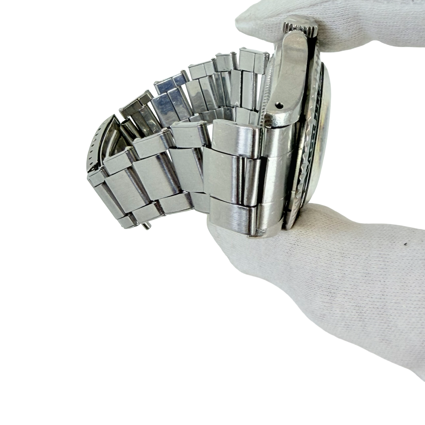 Rolex Submariner No Date 40mm Black Dial Riveted Stainless Steel Bracelet Ref.5513