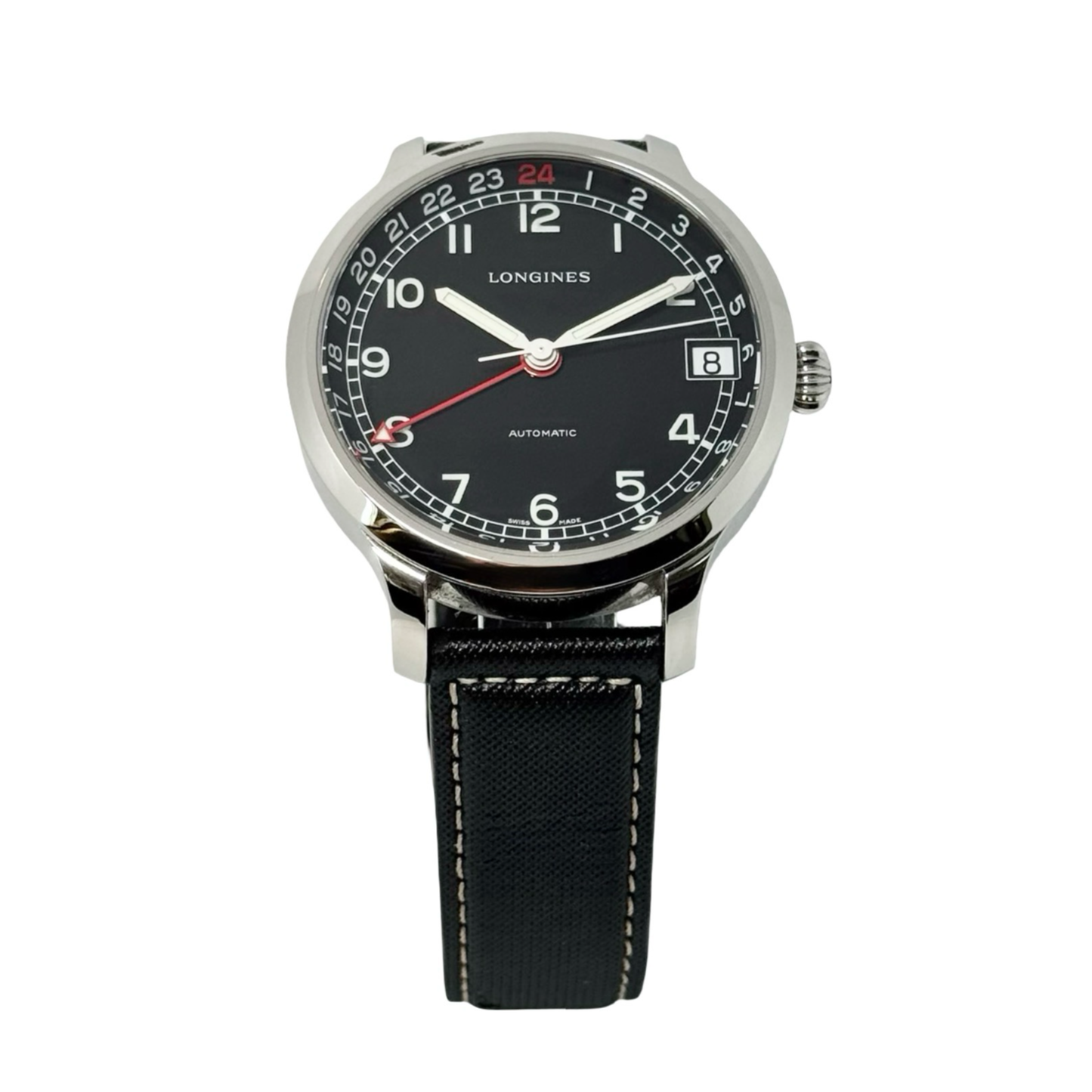 Longines Heritage Military 1938 Automatic GMT Black Dial 42mm L2.789.4.53.3