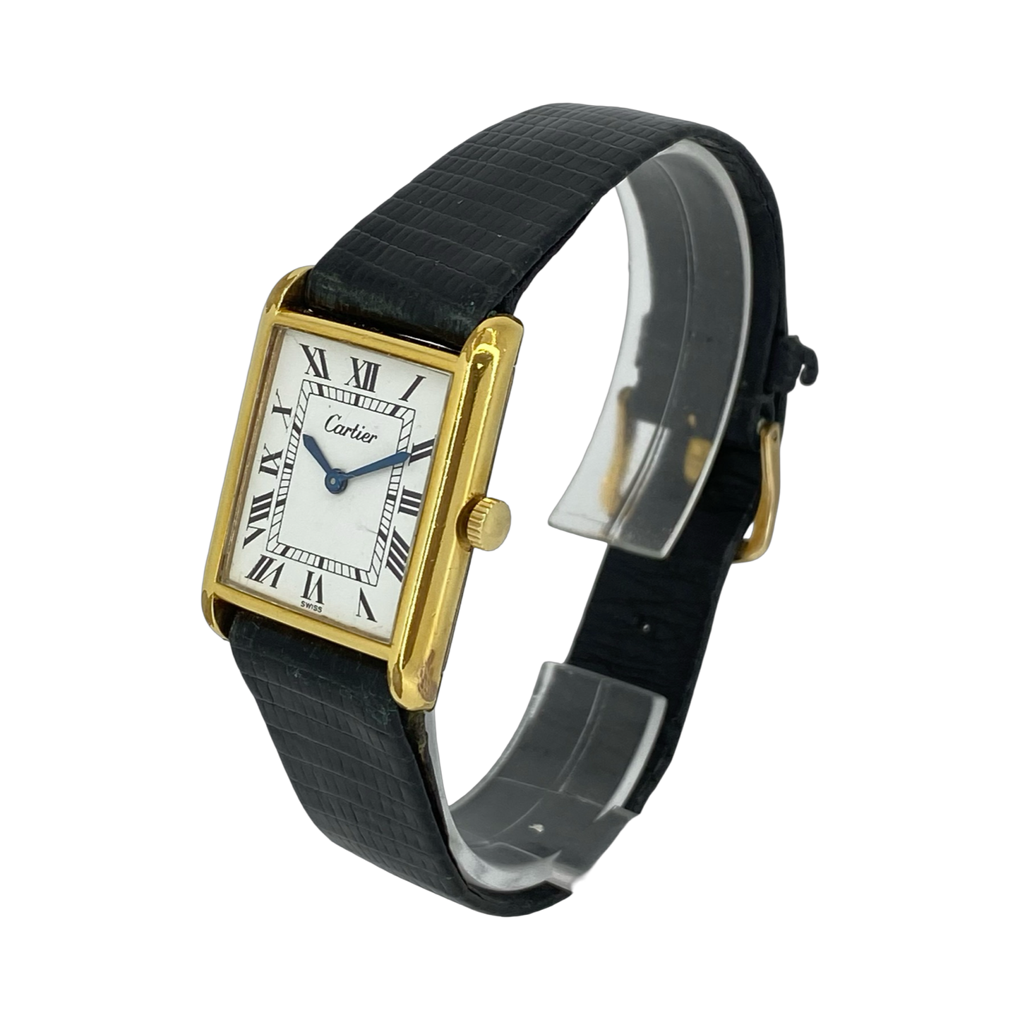 Cartier Tank Manual Wind 18K Gold Electroplated