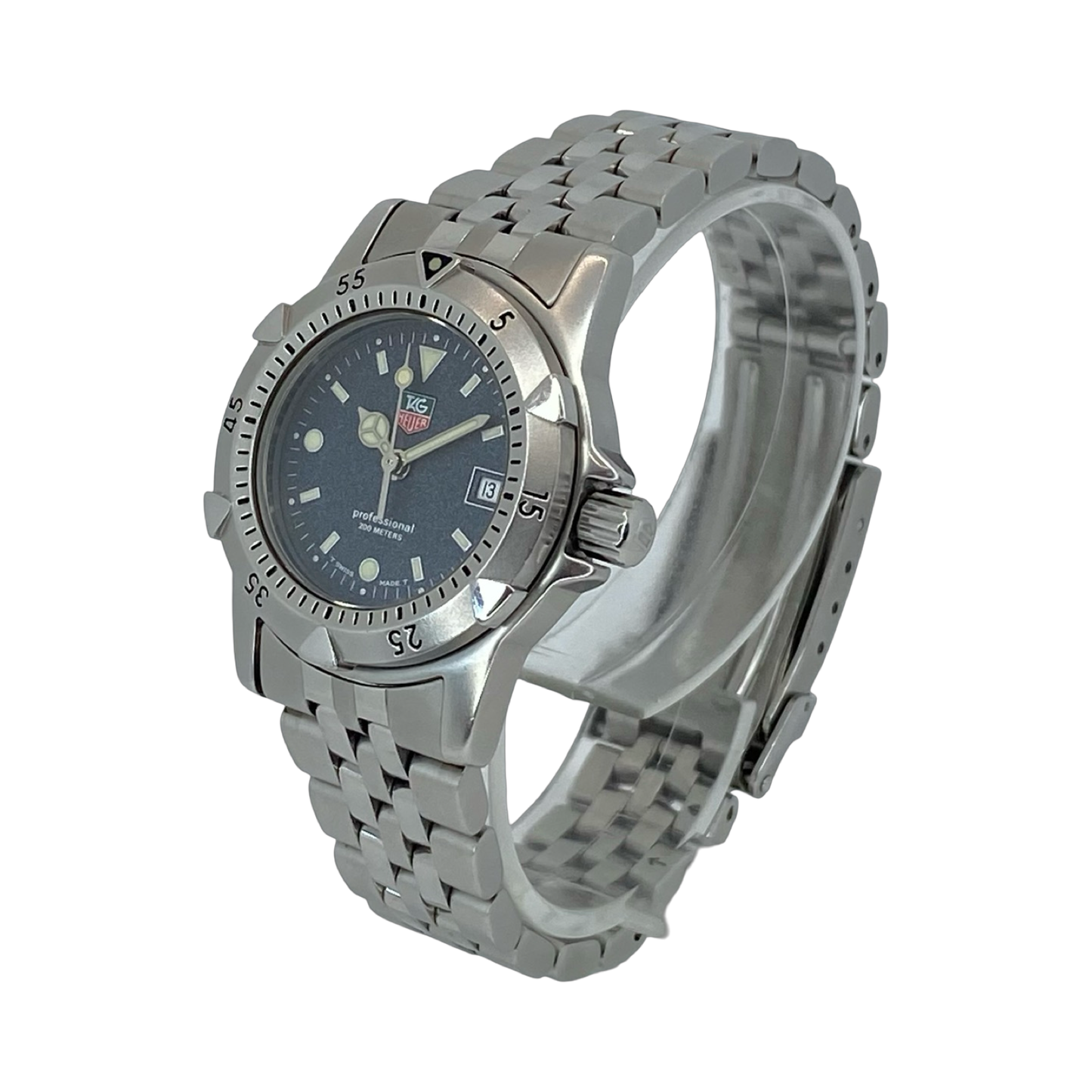 TAG Heuer 1500 Series Dark Granite Dial on Stainless Steel Bracelet WD1411.BA0614
