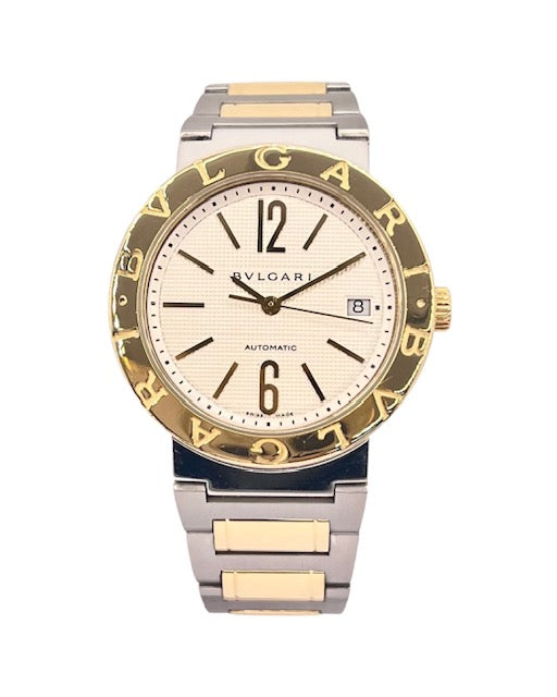 Bulgari BULGARI Mens Automatic 18K/Steel BB38SGAUTO 38mm