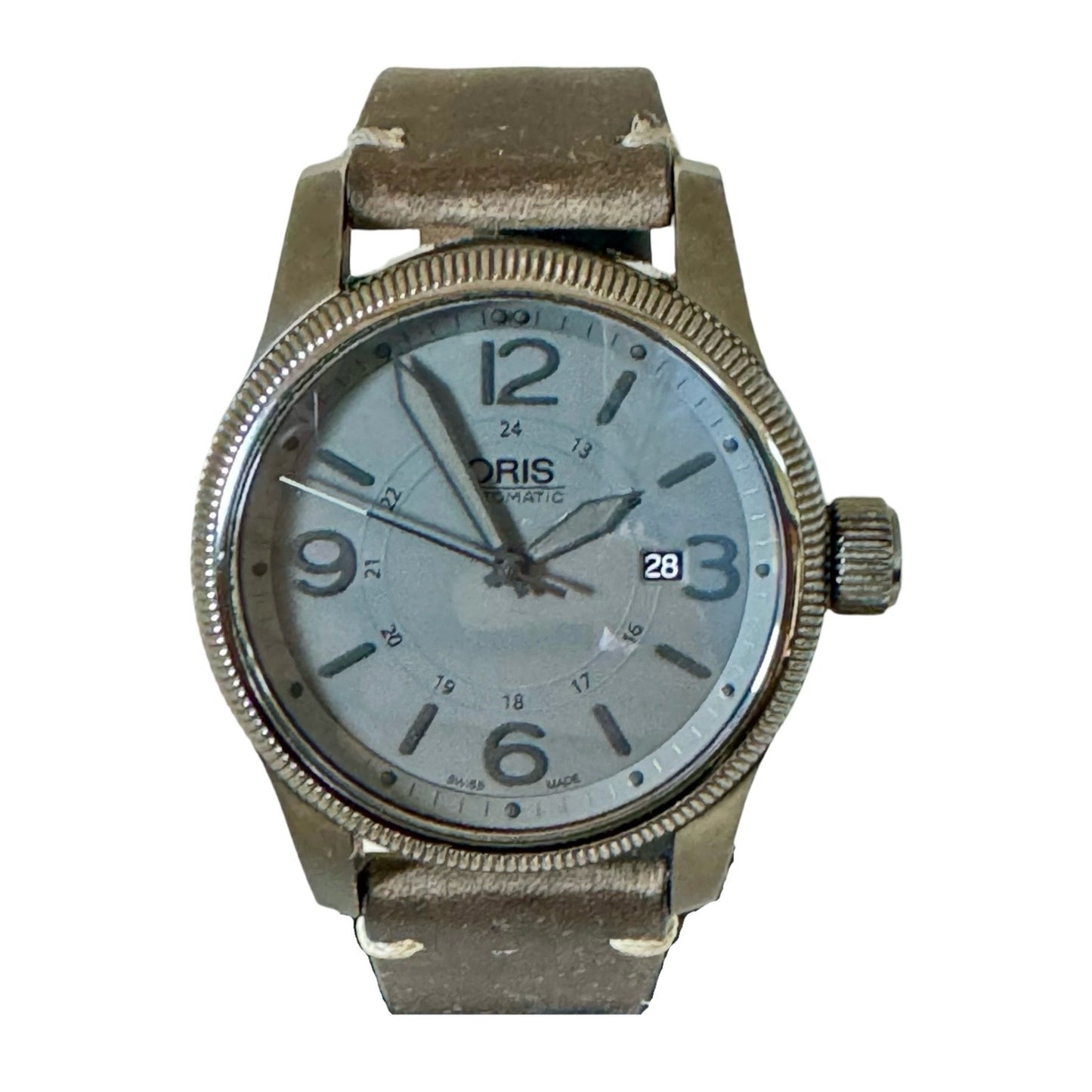 Oris Big Crown Date Automatic Stainless Steel Grey PVD Plated Ref. 01 733 7629 4263-07 5 22 79