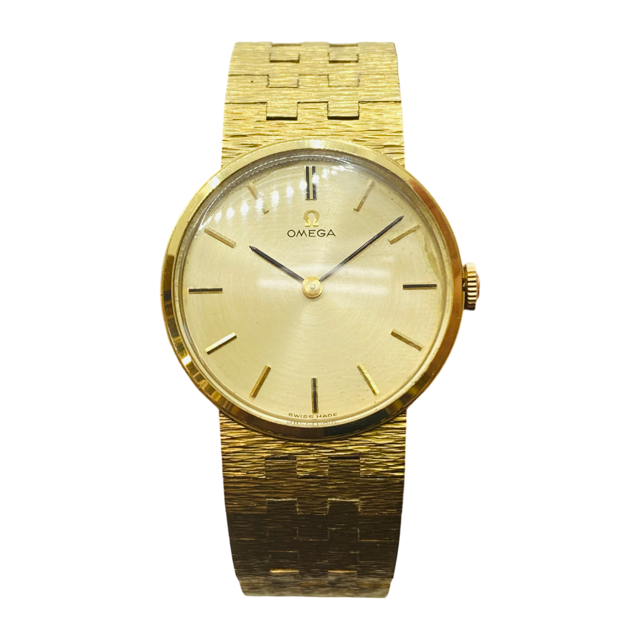 Omega Vintage Gold Plated Manual Watch C.1974