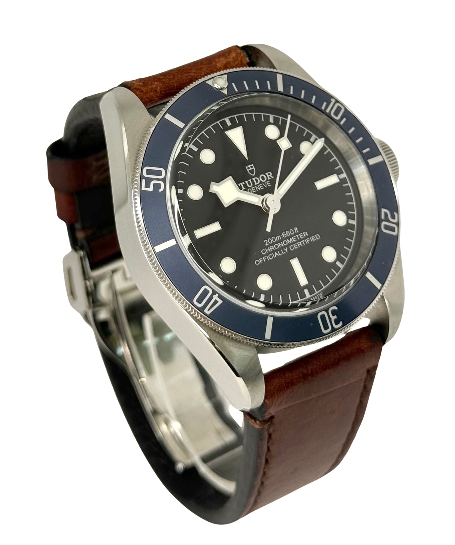 Tudor Black Bay Black Dial Blue Bezel M79230B