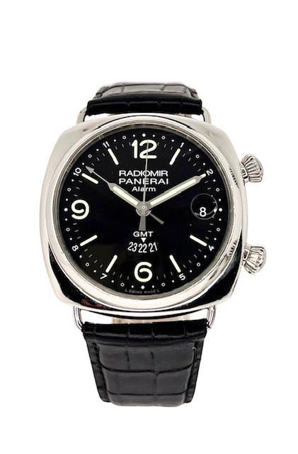 Panerai Radiomir Automatic GMT Alarm Black Strap PAM00355