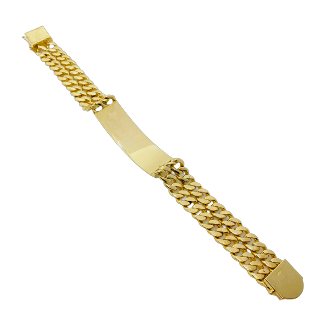 Estate Jewelry 14K Yellow Gold Mens Bracelet