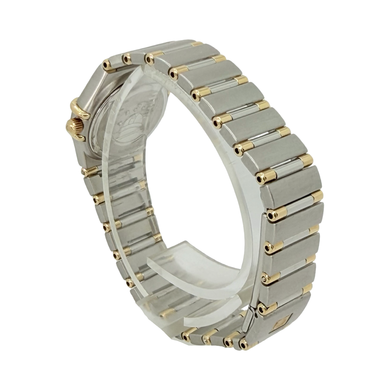 Omega Constellation Quartz Mini 22.5 mm 18K Gold Half Bar and Stainless Steel Champagne Dial 1362.10.00