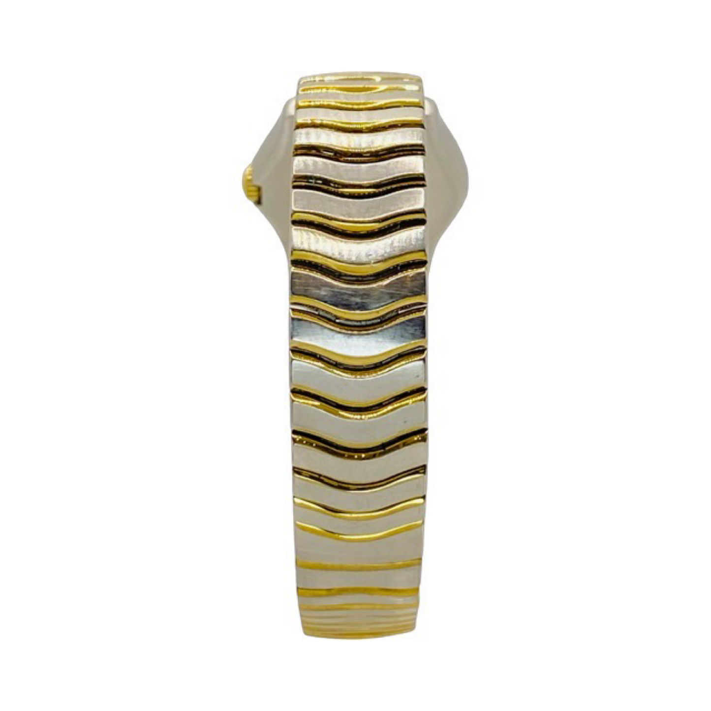 Ebel Classic Wave 24mm Quartz Mini 18K/Steel Diamond Mother-of-Pearl Dial 1157F11
