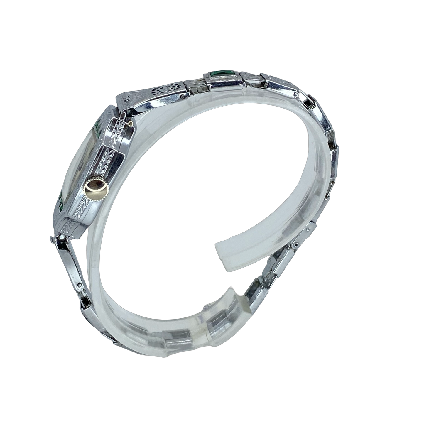 Bulova Vintage Miss Liberty Art Deco Manual Wind Watch