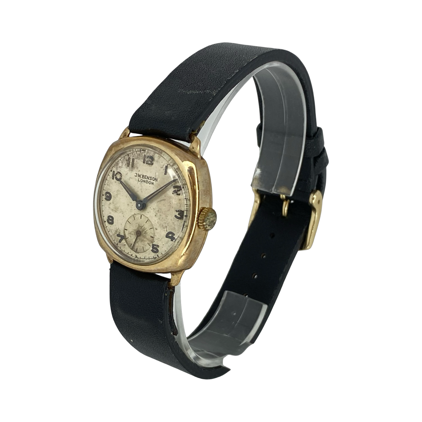 J.W. Benson 9ct Yellow Gold Manual Wind Watch 29mm Ref.12100