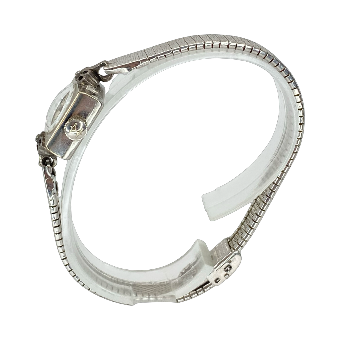 Vintage Hamilton Ladies Manual Wind 10K RGP Bezel Sterling Lugs Ref.26346