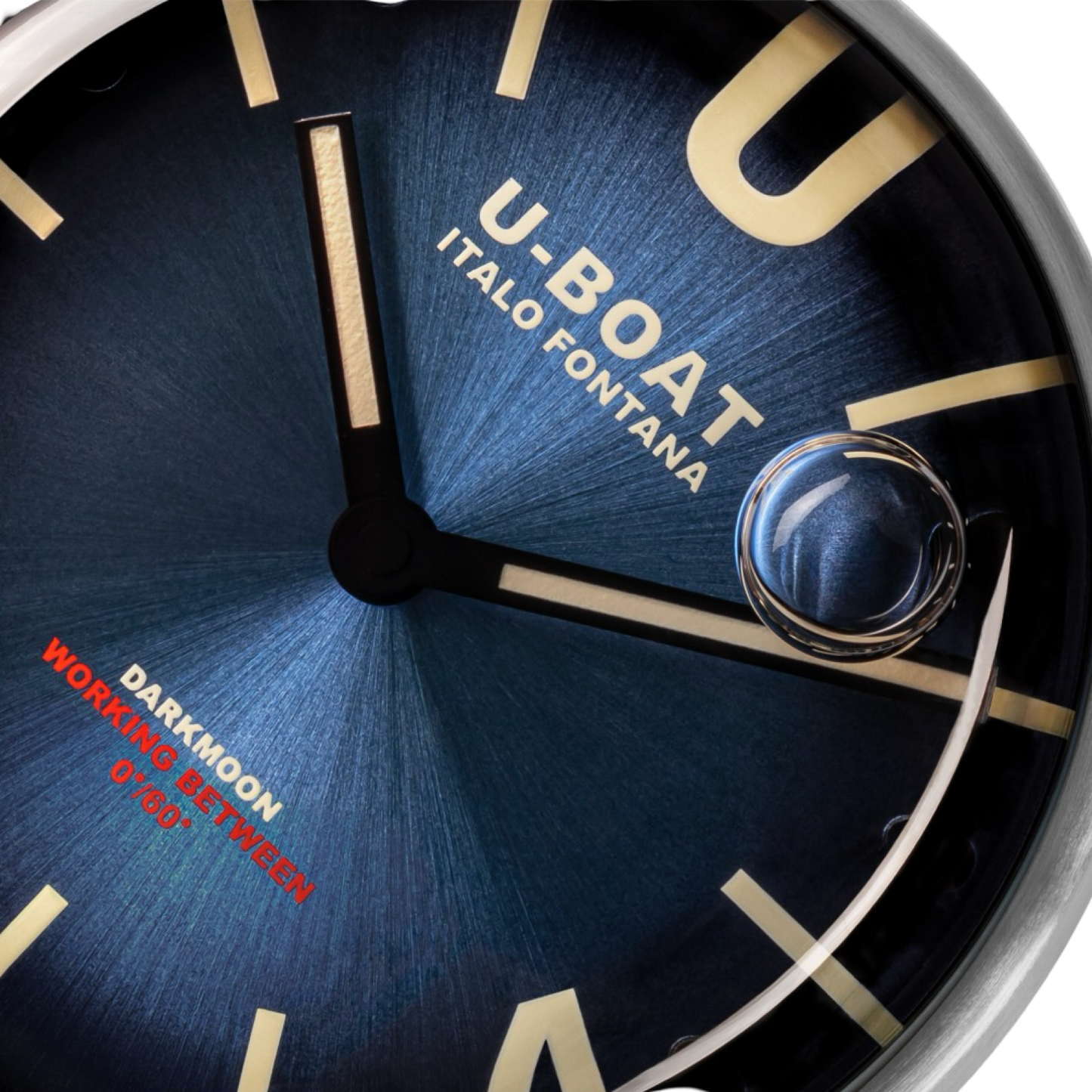 U-BOAT DARKMOON 44MM BLUE SS SOLEIL CODE 8704/D