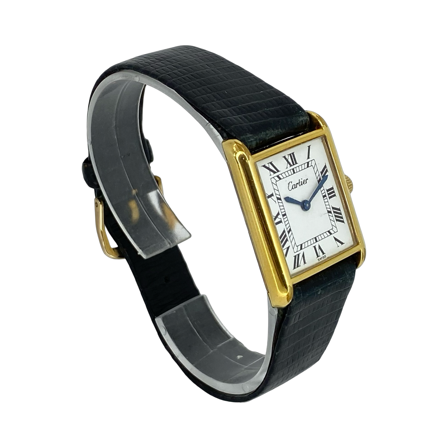 Cartier Tank Manual Wind 18K Gold Electroplated