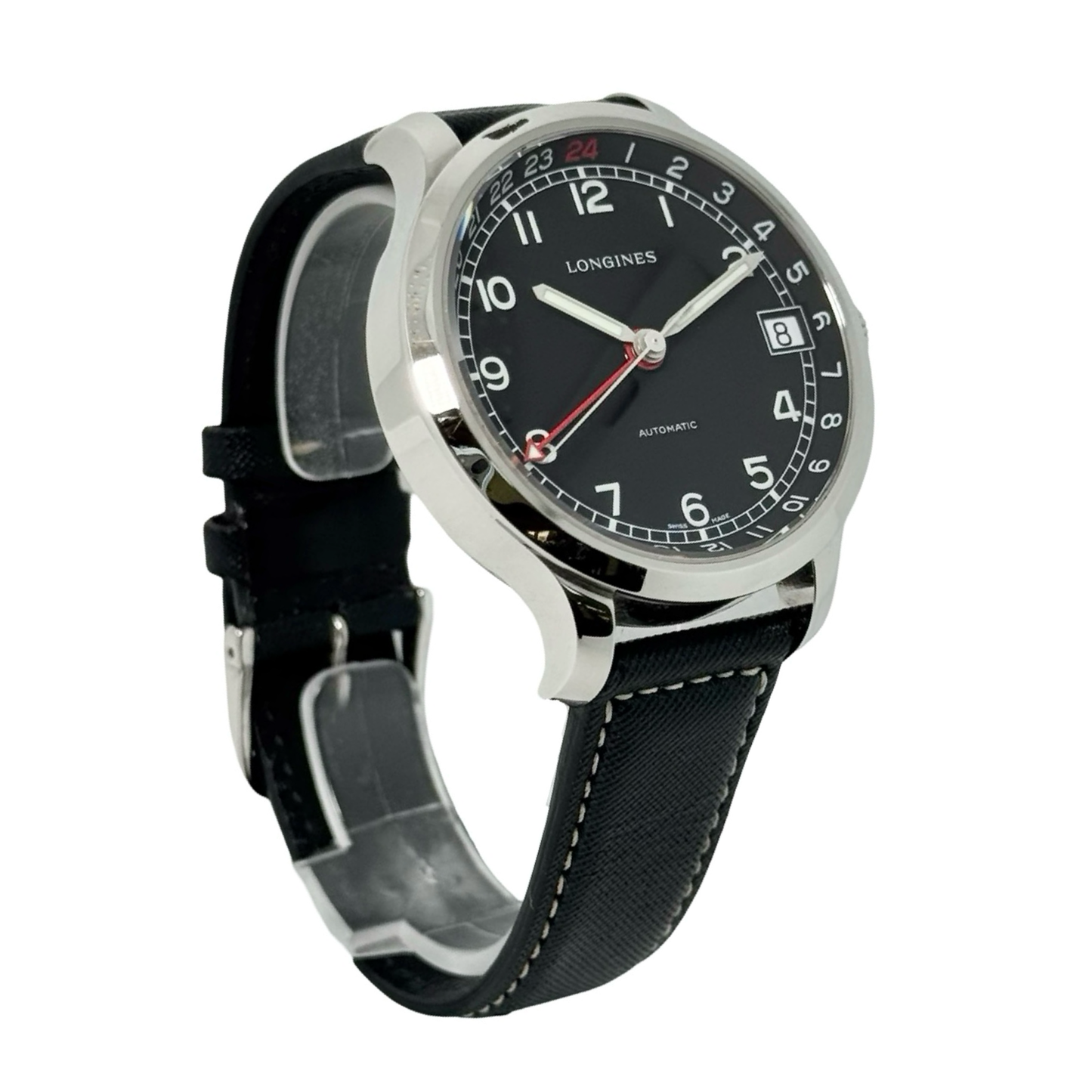 Longines Heritage Military 1938 Automatic GMT Black Dial 42mm L2.789.4.53.3