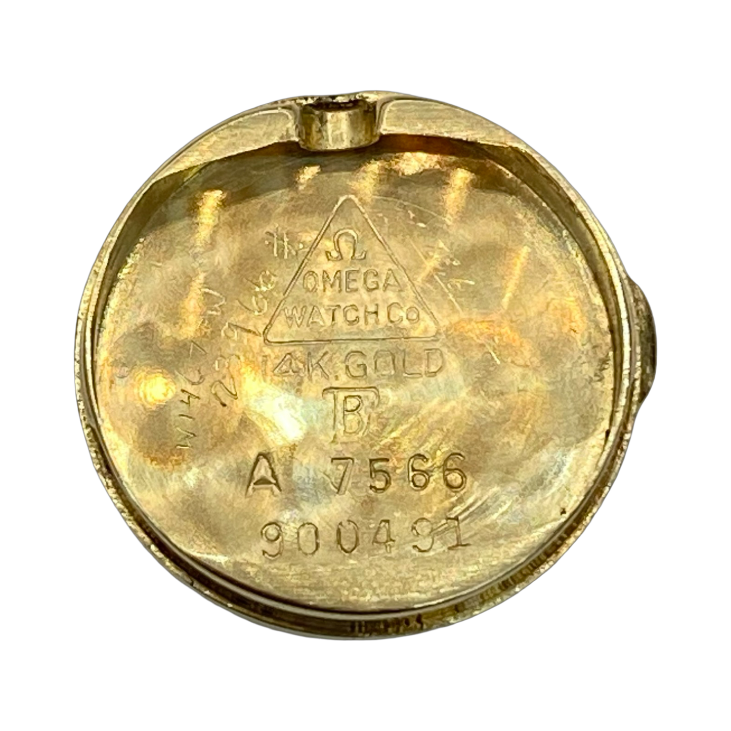 Vintage 14K Gold Case Omega Cocktail Watch Manual Wind Ref.7566