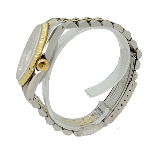 Rolex Datejust 36mm 18K Gold and Steel Silver Dial 16233 C.1990-91