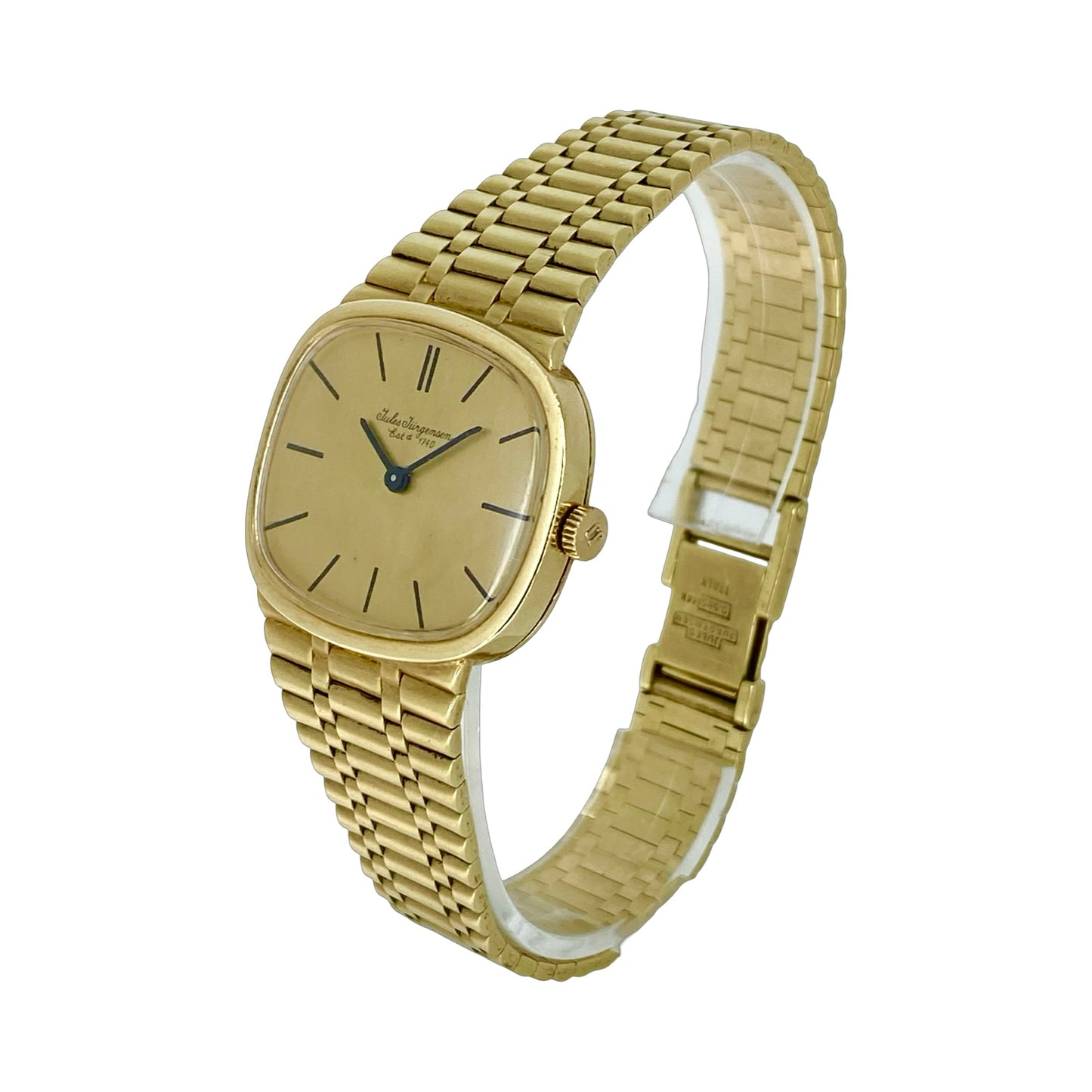 Jules Jürgensen 14K Yellow Gold Manual Wind Vintage Watch
