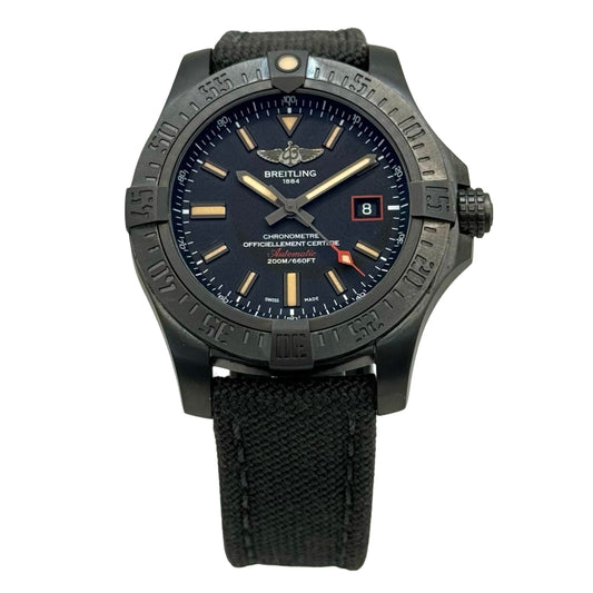 Breitling Avenger Blackbird 44 DLC Coated Titanium V1731110/BD74