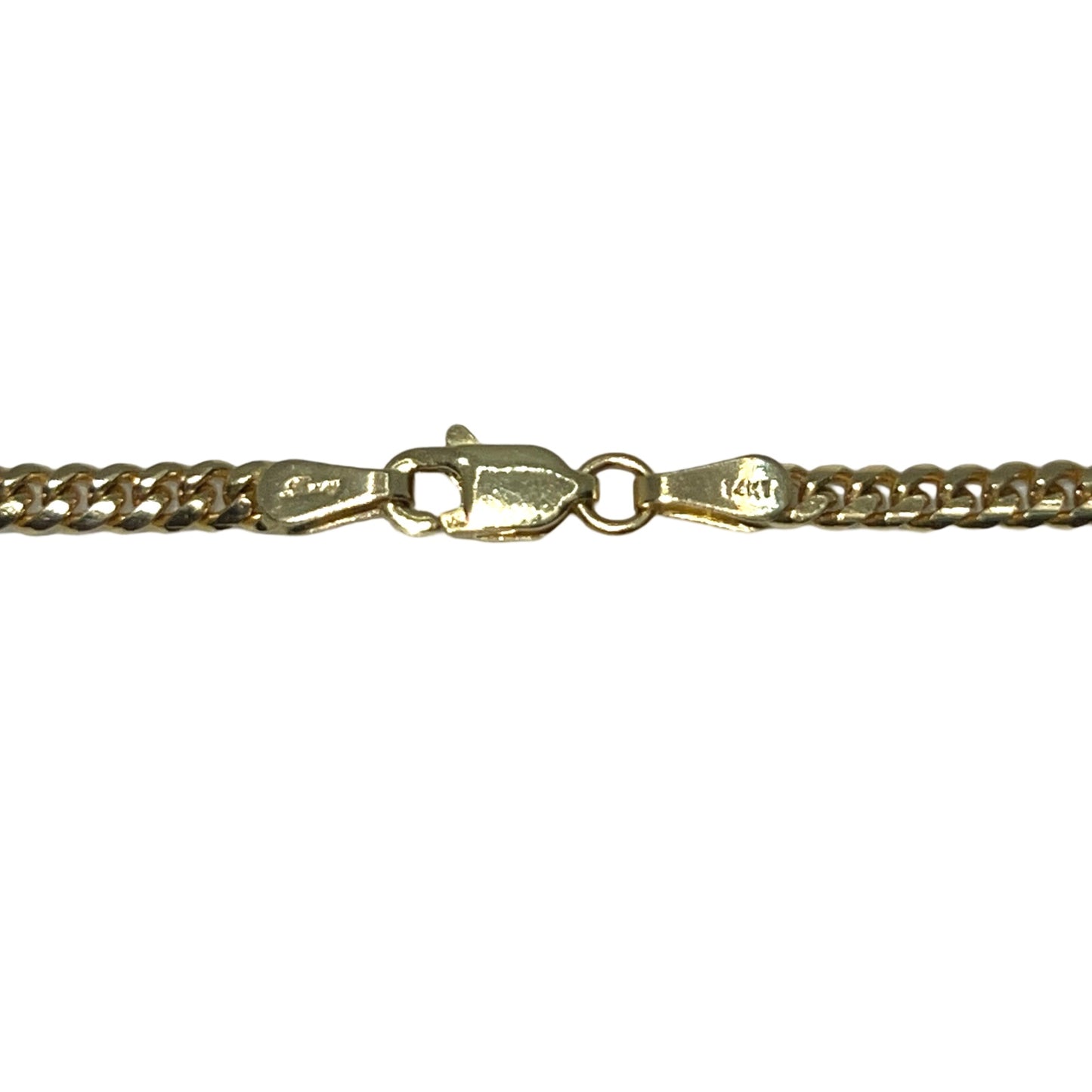 Estate Jewelry 14K Yellow Gold Miami Cuban Chain