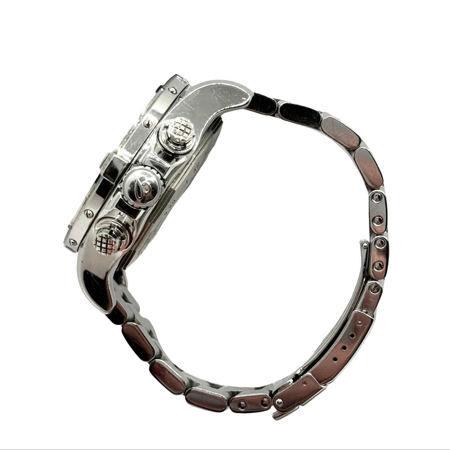 Breitling Super Avenger Automatic Chronograph White Dial on Steel Bracelet A13370