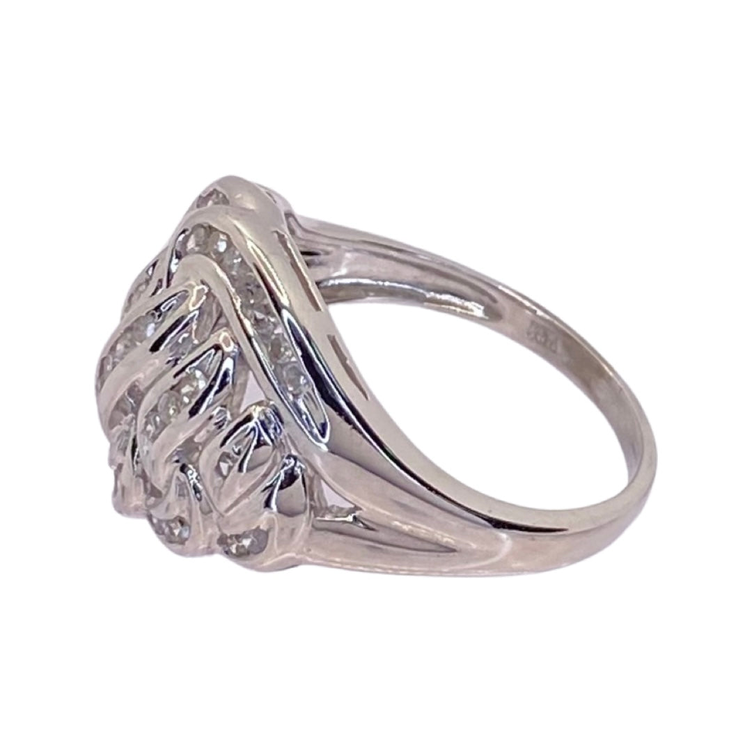 14K White Gold Women's Ring