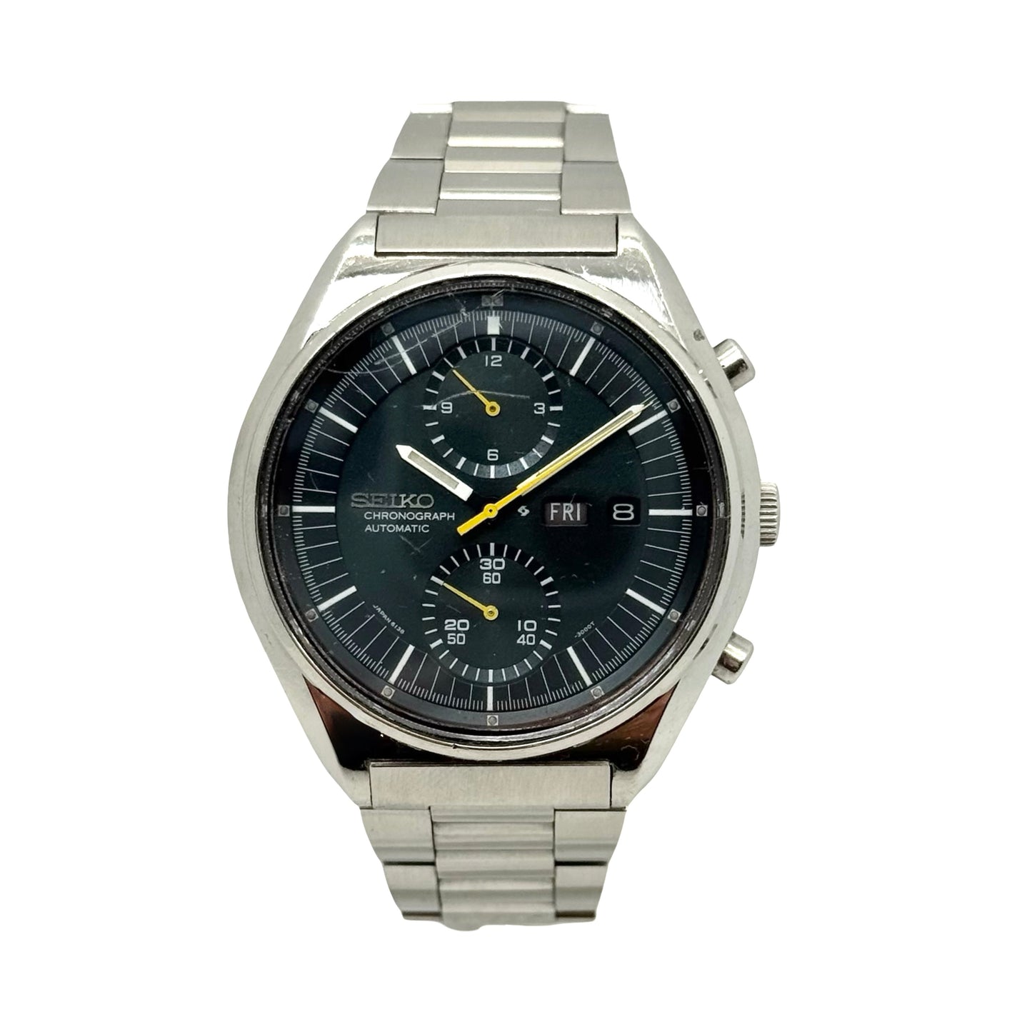 Seiko Jumbo Self-Winding Chronograph Black Dial 6138-3000 C.1972