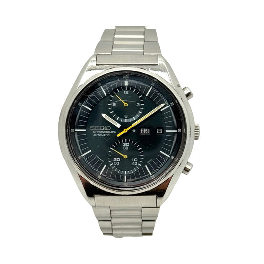Seiko Jumbo Self-Winding Chronograph Black Dial 6138-3000 C.1972